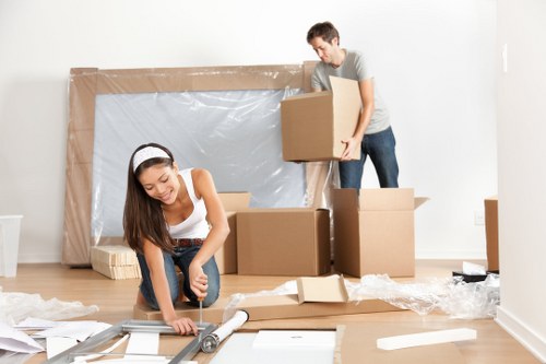 Commercial furniture pick-up for an office or shop in Waddon