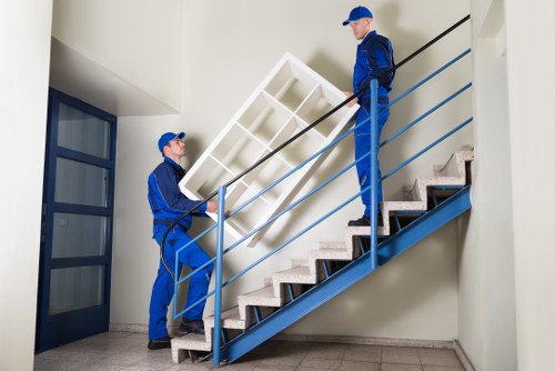 Removal team planning a house move in Waddon