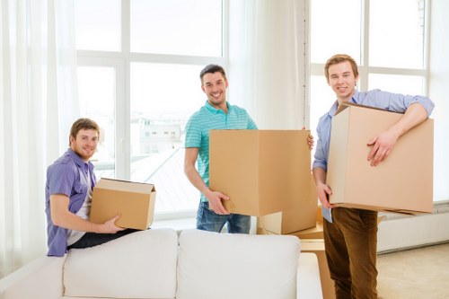 Furniture loading for a Waddon home relocation